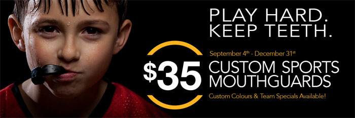 Custom Sports Mouthgards Banner